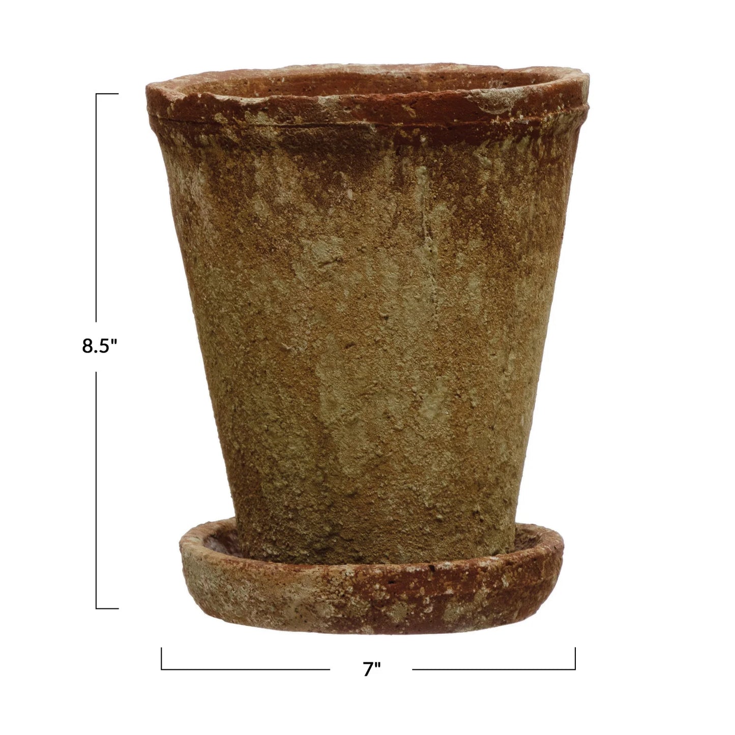 Planter w/ Saucer