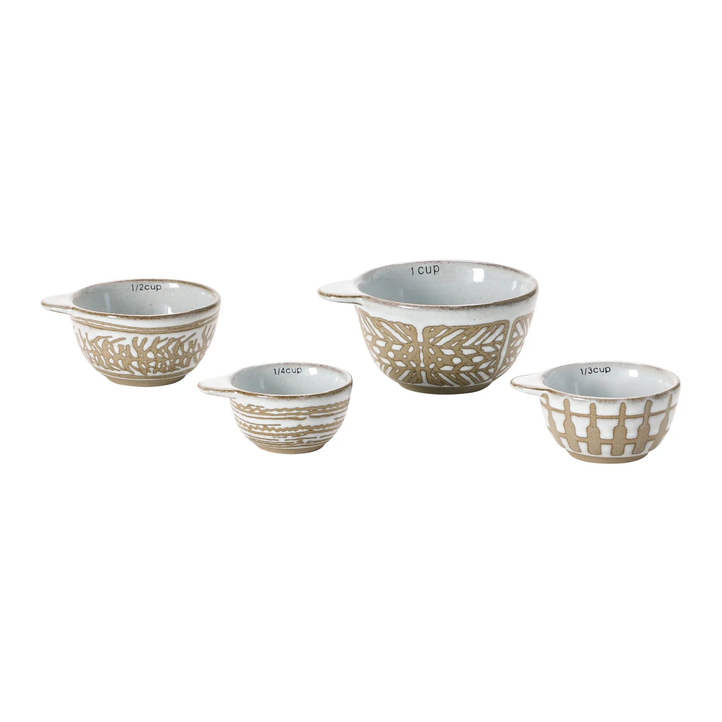 Measuring Cups - Wax Relief Pattern