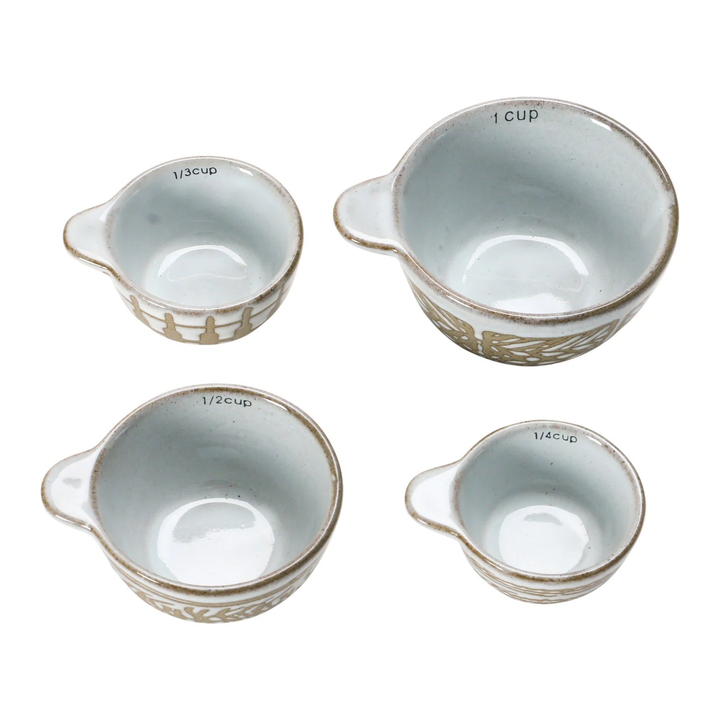 Measuring Cups - Wax Relief Pattern