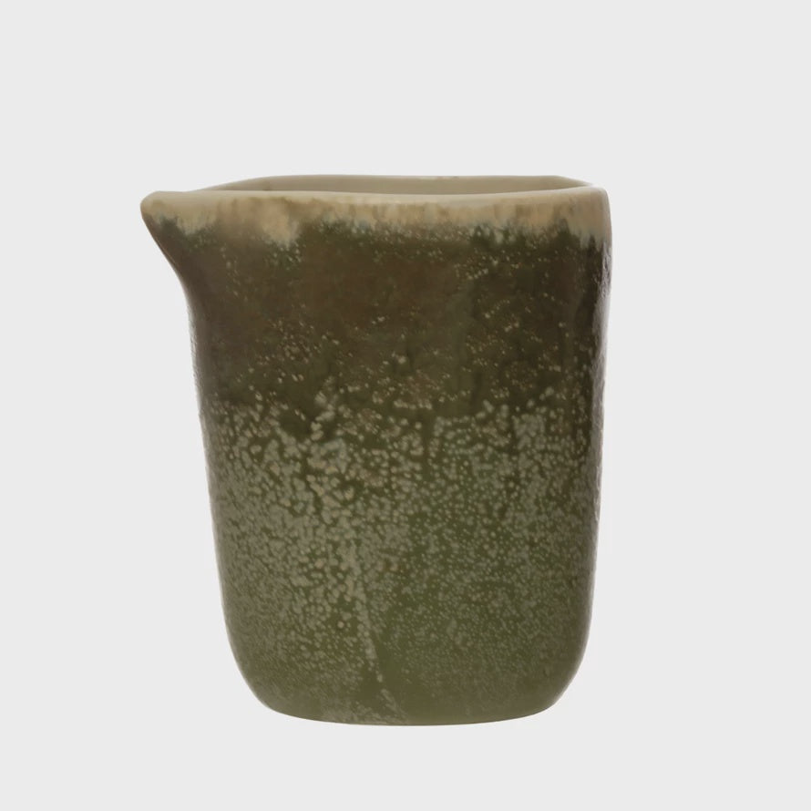 6 oz. Stoneware Creamer, Reactive Glaze