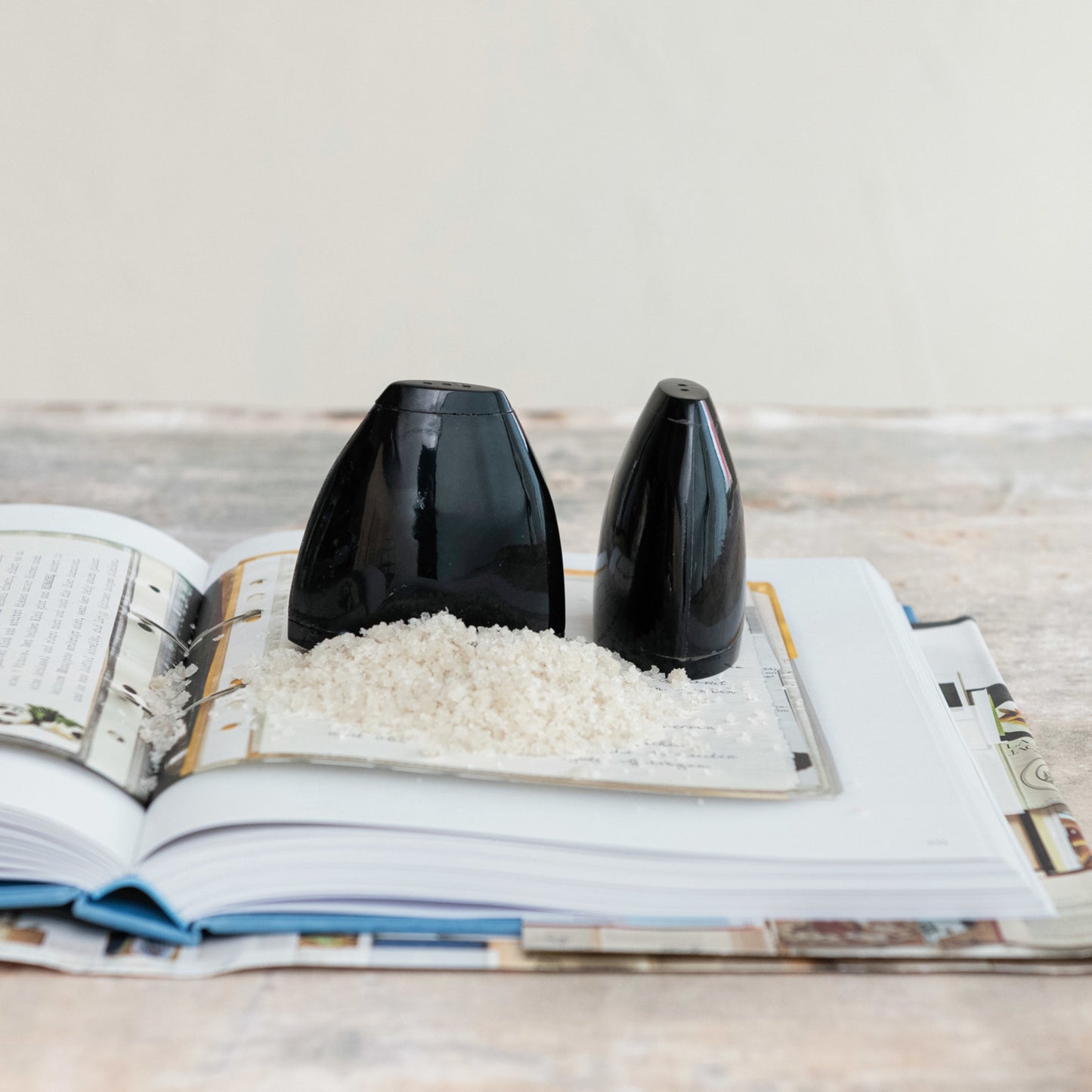 Horn Salt & Pepper Shakers