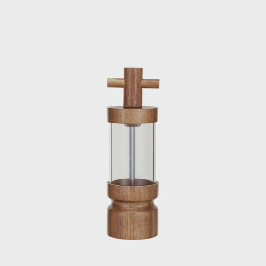 Acacia Wood & Acrylic Salt/Pepper Mill