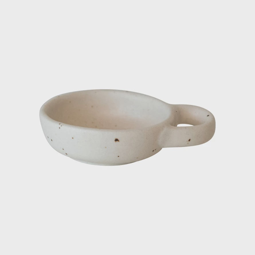 Stoneware Dish w/ Handle