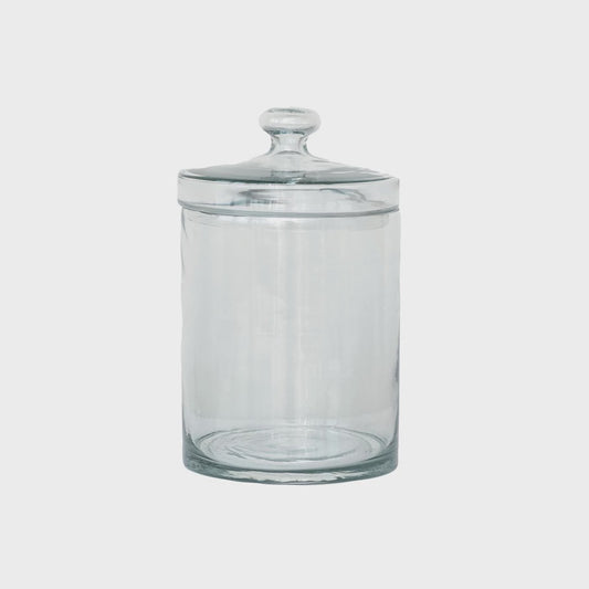 5-1/4"  x 8-3/4"H 7 Cup Glass Jar w/ Lid