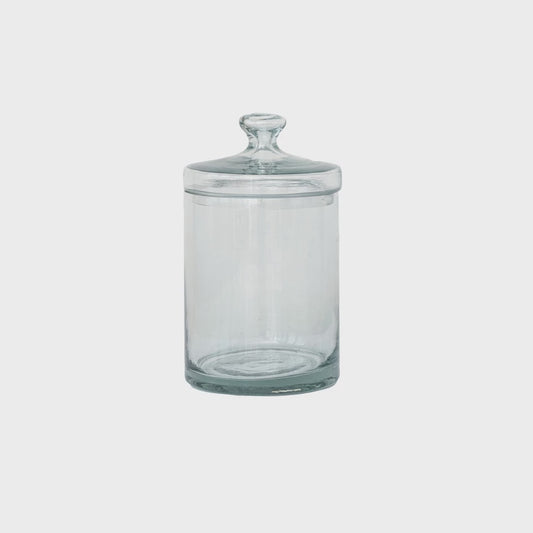 4-1/4" x 7-1/2"H 4 Cup Glass Jar w/ Lid