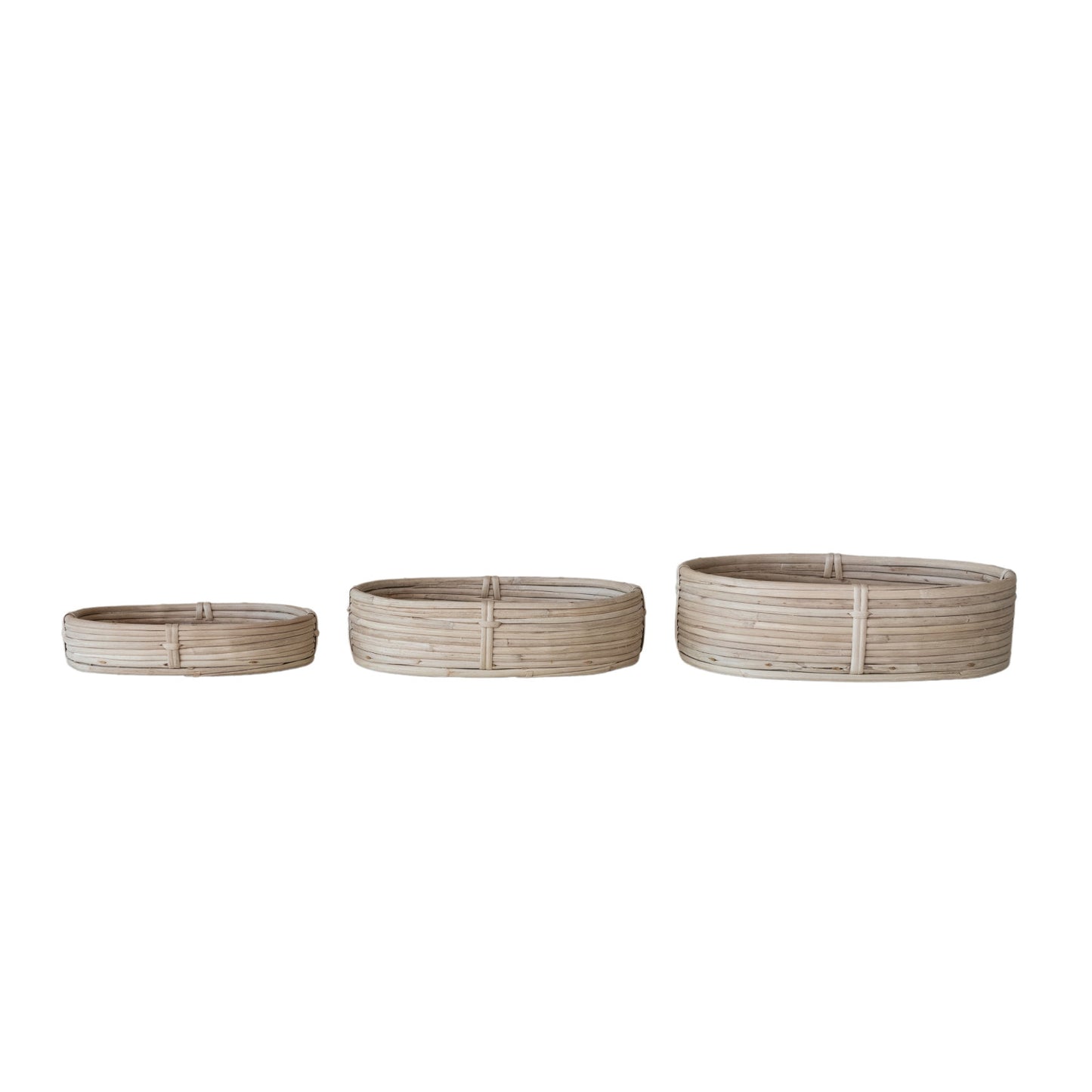 Hand-Woven Rattan Baskets