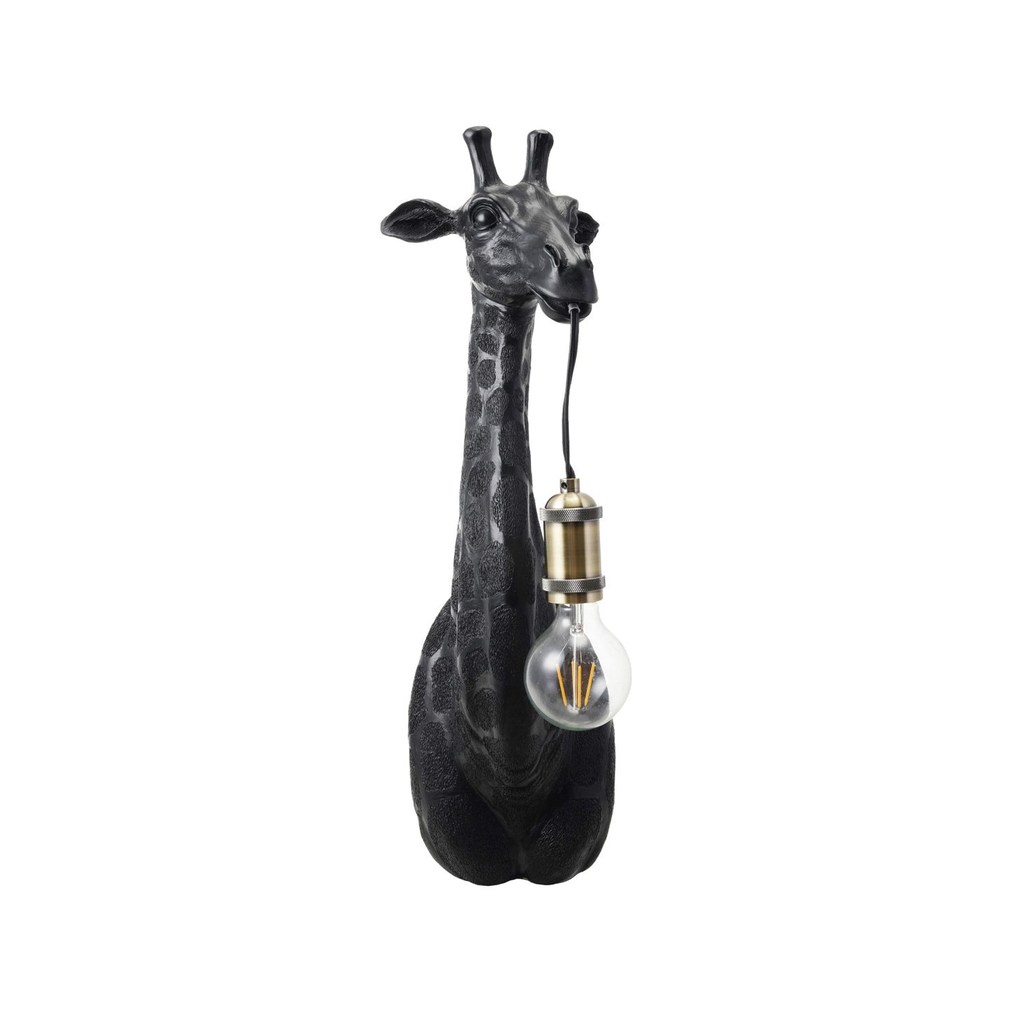 Resin & Metal Giraffe Wall Sconce with Inline Switch
