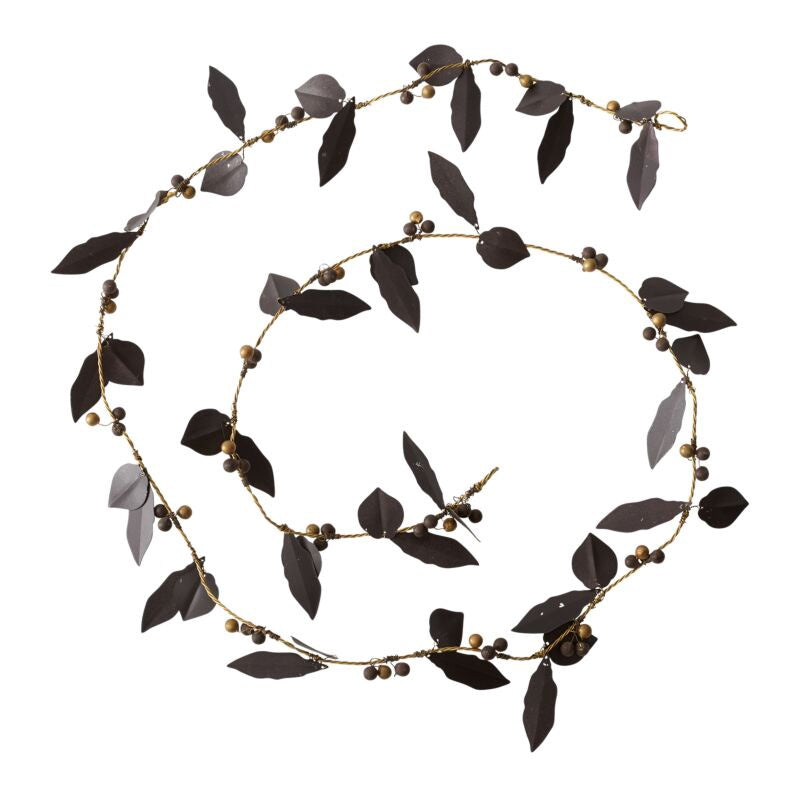 Dried Leaf Garland 72"