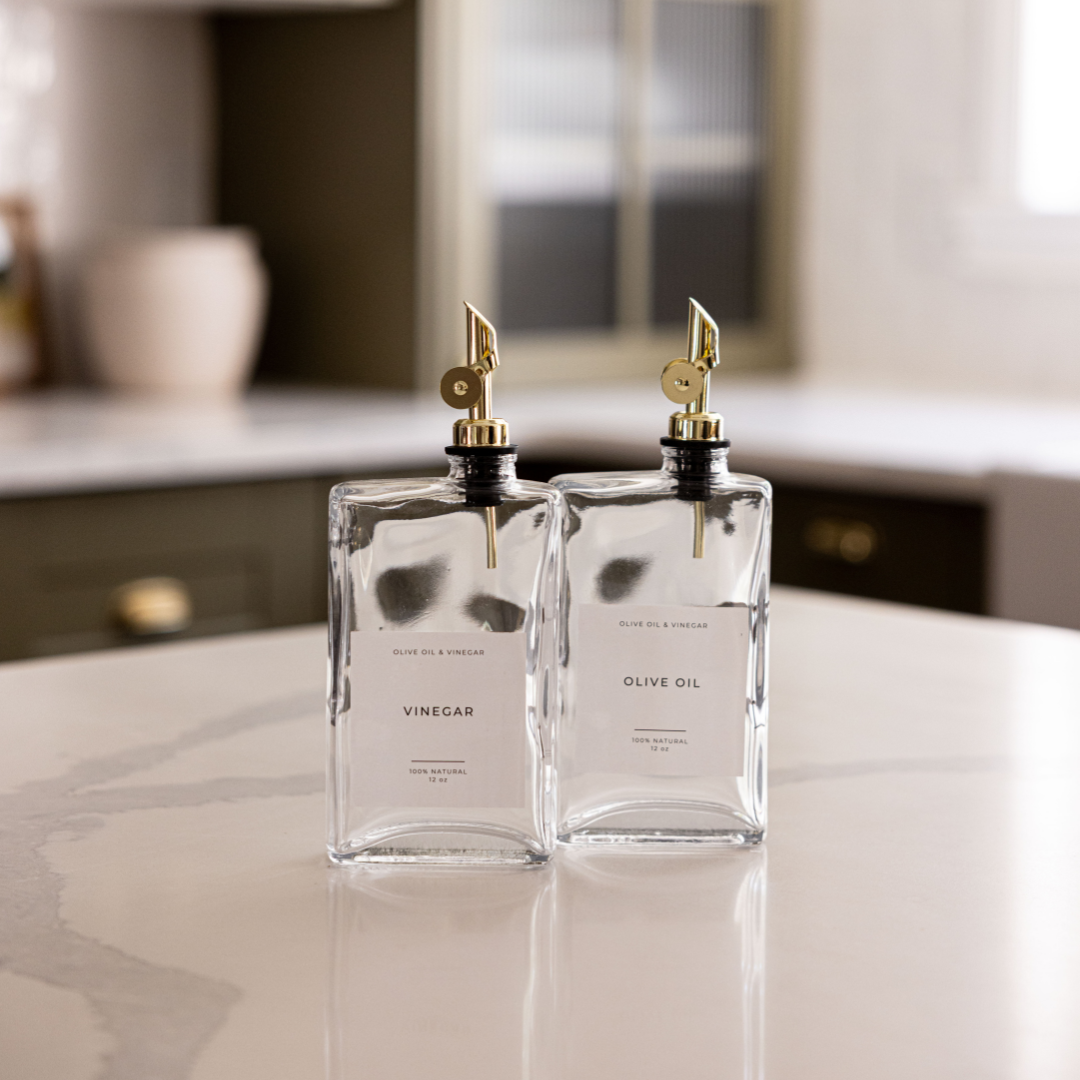 O & V Rectangle Bottles