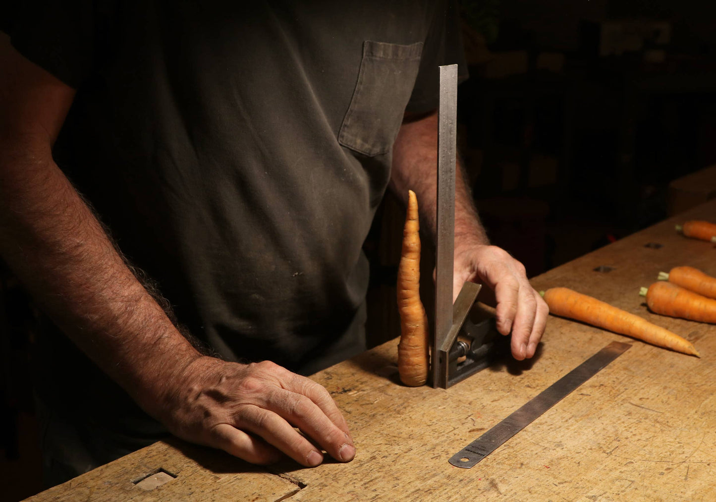 Carrot Beeswax Taper