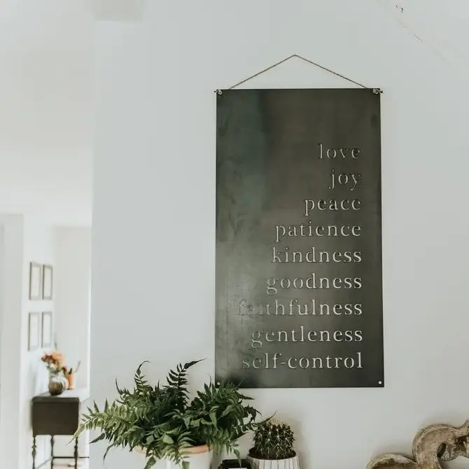 Fruits of the Spirit Wall Sign