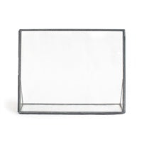 10"x8" Horizontal Zinc Finish Standing Picture Frame
