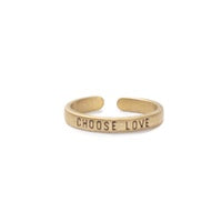 Adjustable Brass Ring