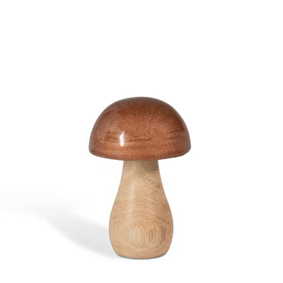 Copper Lacquer Topped Mushroom, Small