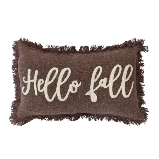 "Hello Fall" Pillow