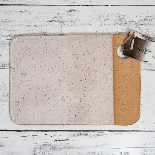 Pottery Cheese Board