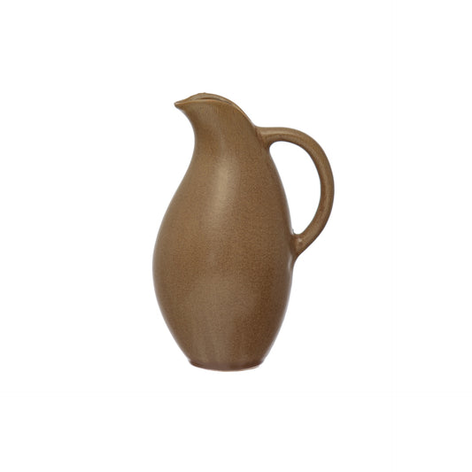 44 oz. Stoneware Pitcher, Reactive Glaze