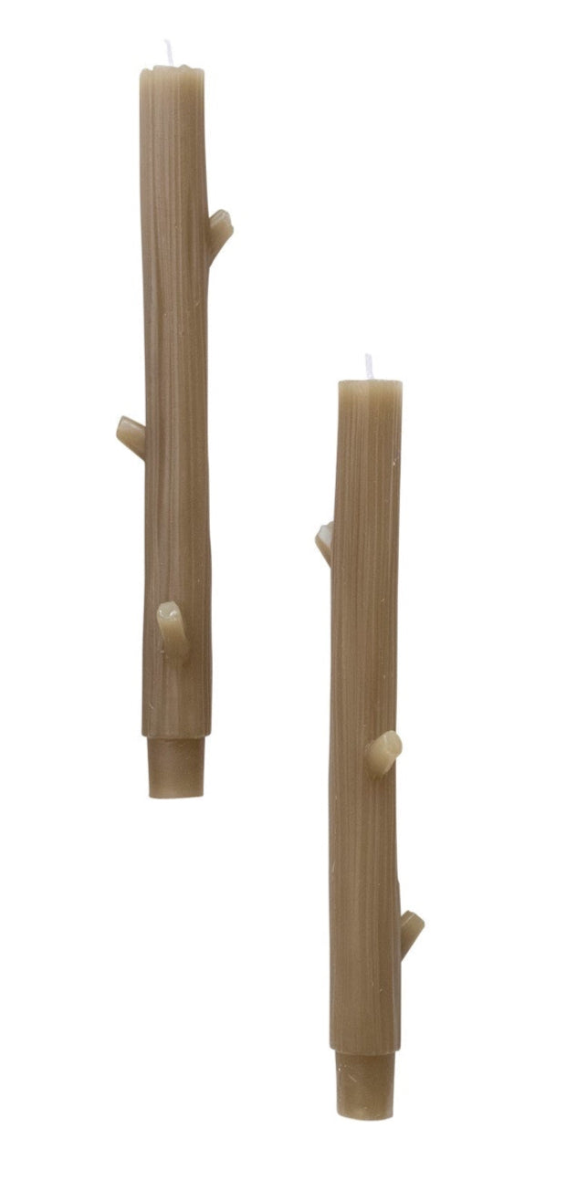 Twig Taper Candle
