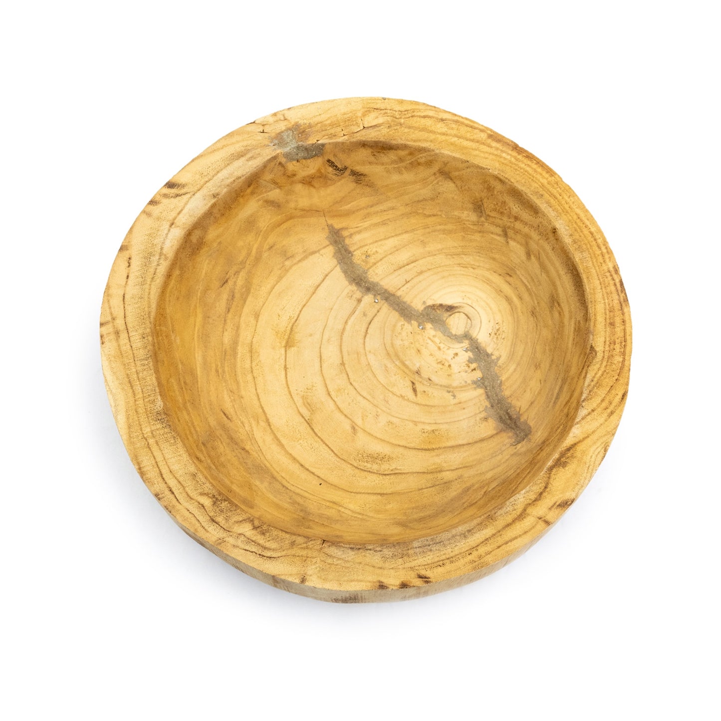 Large Round Wooden Tray