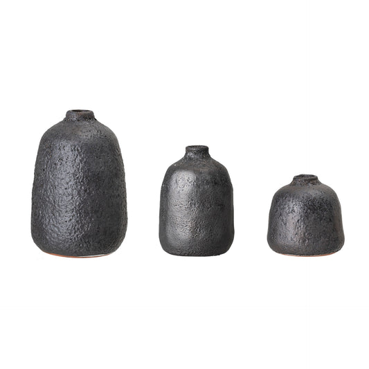 Terracotta Vase - Black