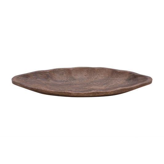 4-1/4"L x 2-1/4"W Hand Carved Acacia Shaped Dish