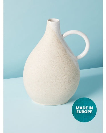 14" Ceramic Vase - Made in Portugal