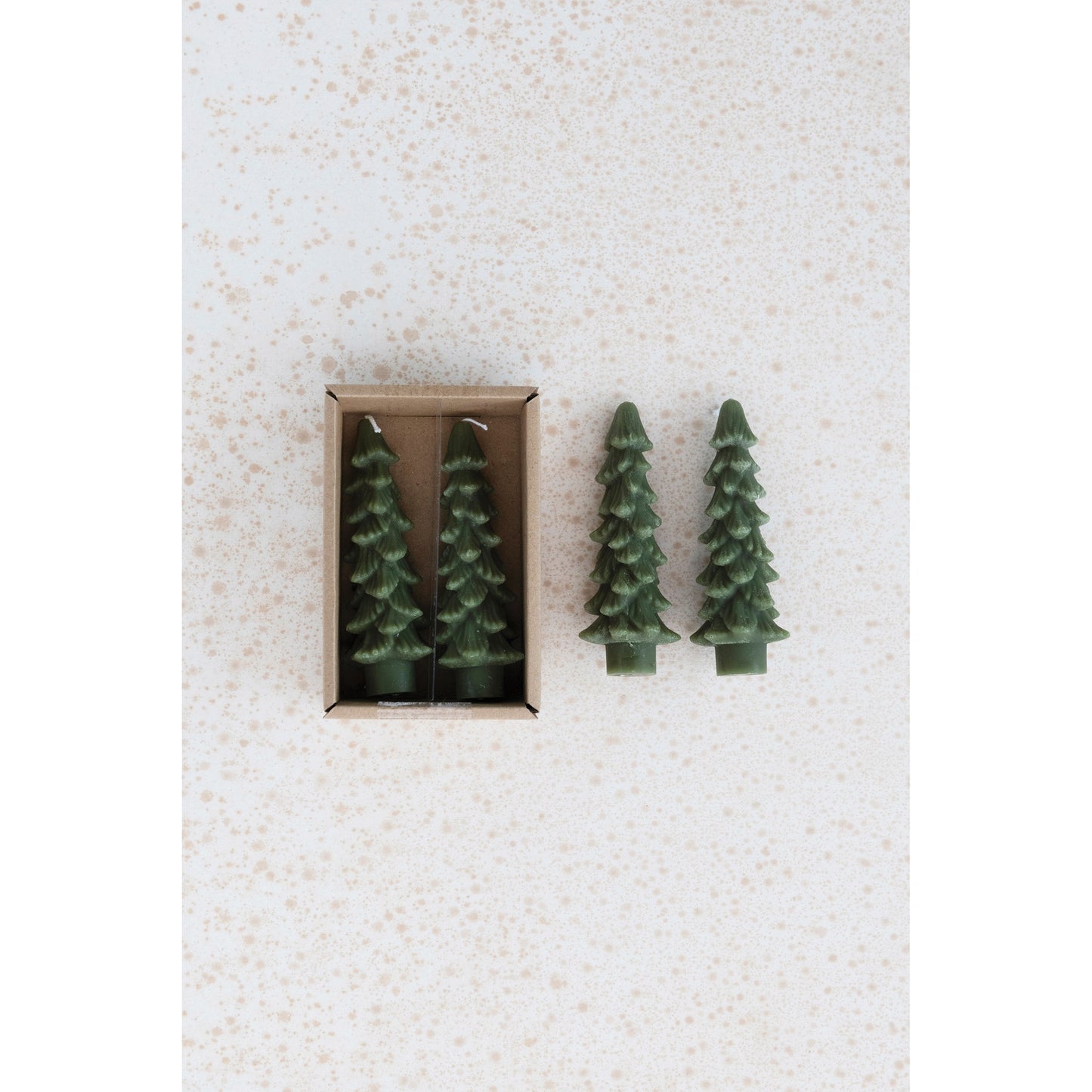 4-3/4"H Unscented Tree Shaped - Evergreen