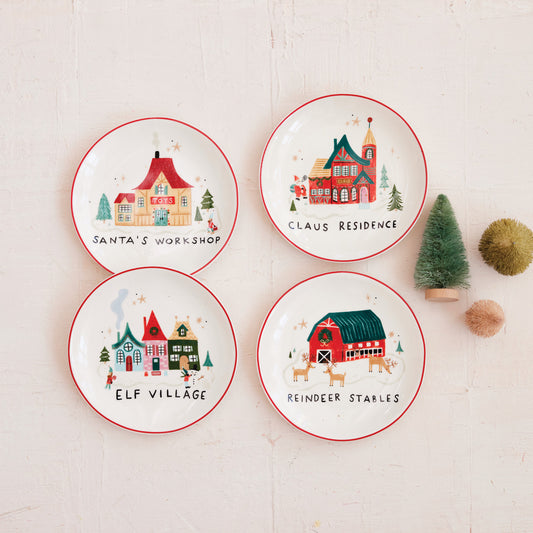 Plate w/ Village