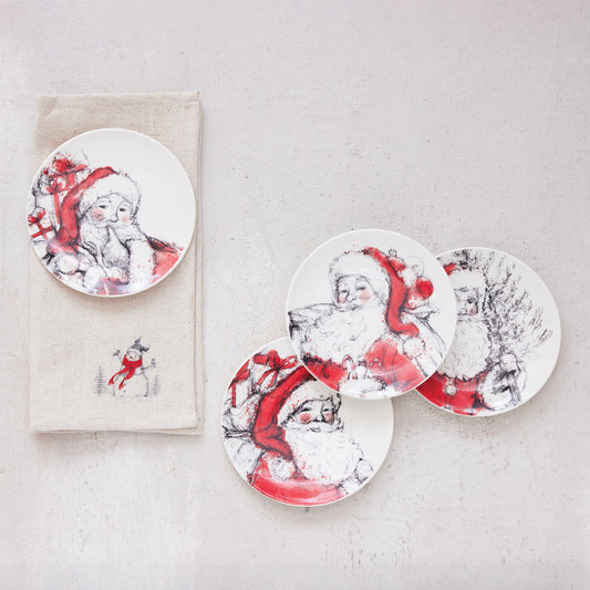Plate w/ Santa
