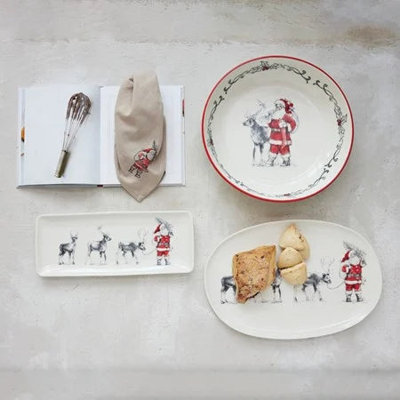 Platter w/ Santa