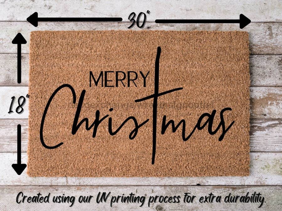 Christmas Doormat