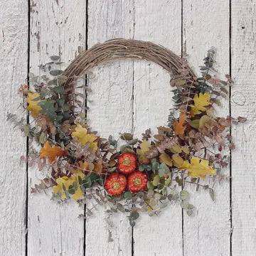 Oak Leaf Harvest Wreath