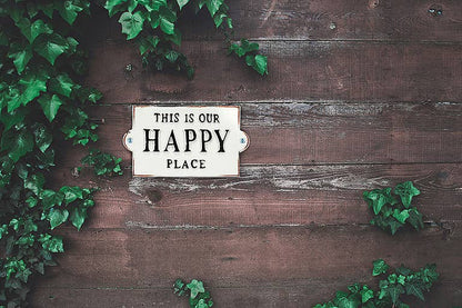 Happy Place Sign