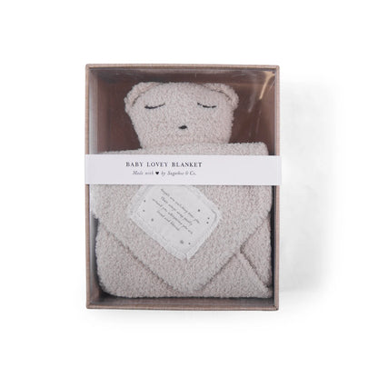 Bear Baby Lovey Blanket