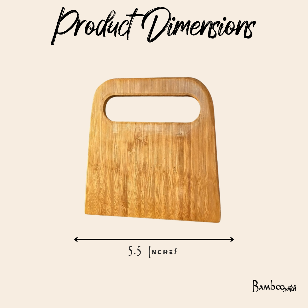 Bamboo Baking Bench & Dough Scraper | Kitchen Bestseller