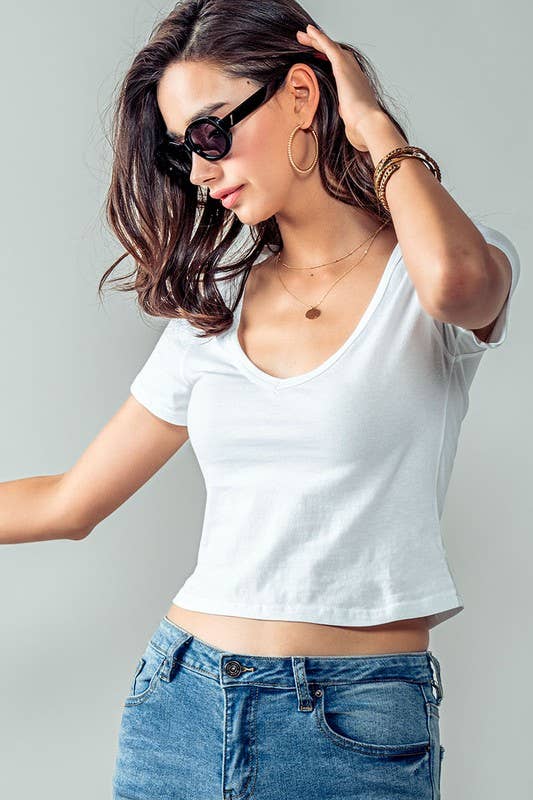 Organic Cotton Comfort Scoop Neck Tee