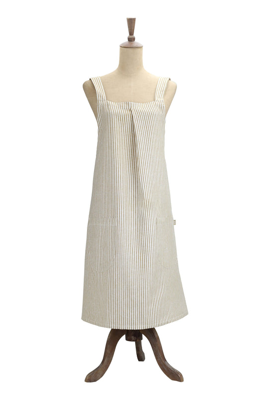 Mustard Abby Stripe Apron