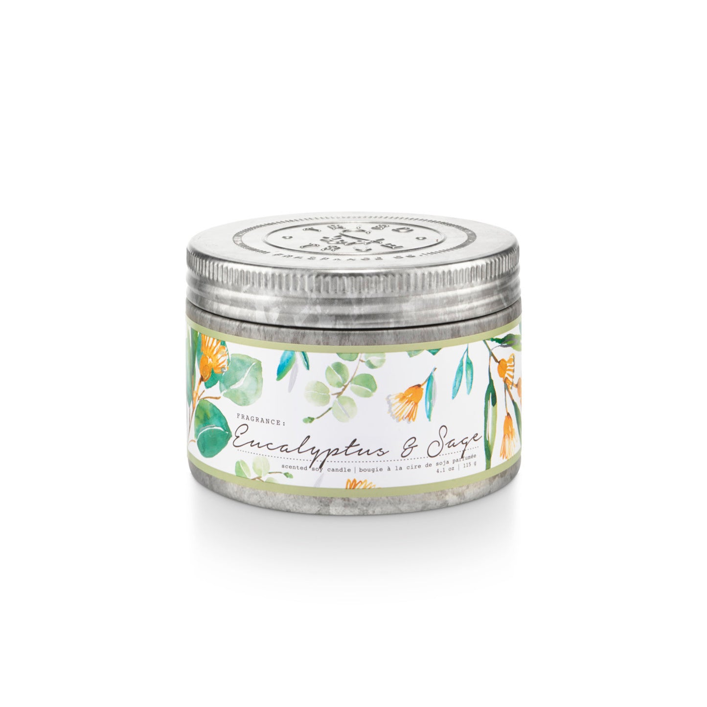 Eucalyptus & Sage Tin Candle