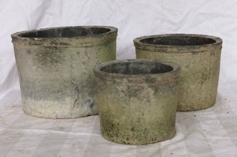 Terracotta farm pots