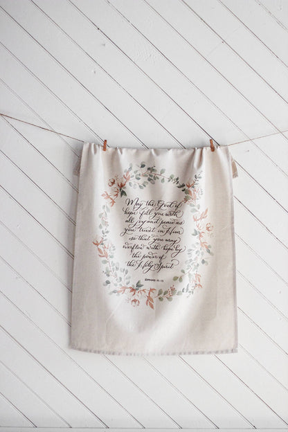 Romans 15 Tea Towel