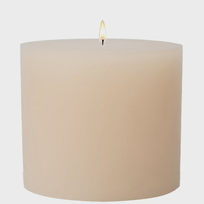 Ivory Pillar Candles