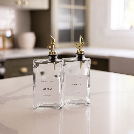 O & V Rectangle Bottles