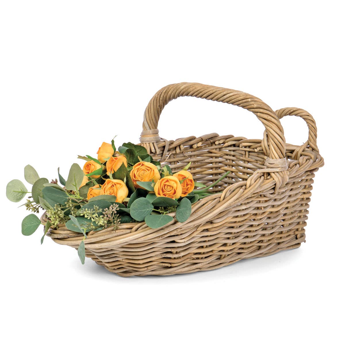 RATTAN SCOOP OH-KUBU GRY