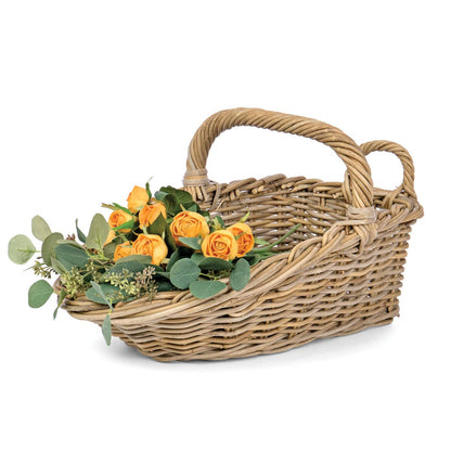 RATTAN SCOOP OH-KUBU GRY