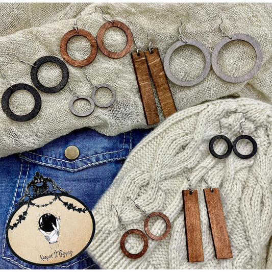 Wood Earrings