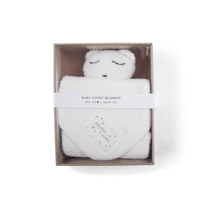 Bear Baby Lovey Blanket