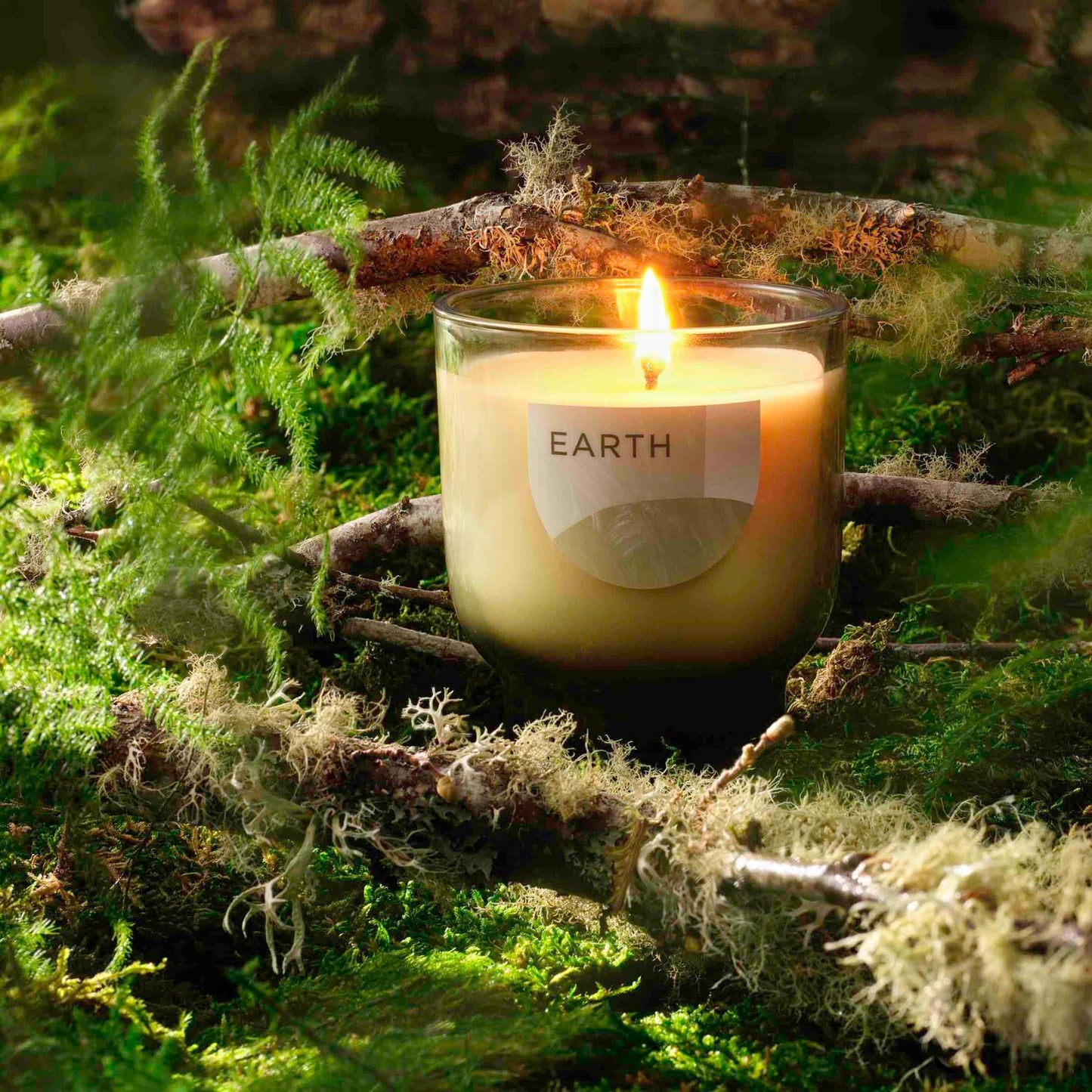 Element Glass Candle