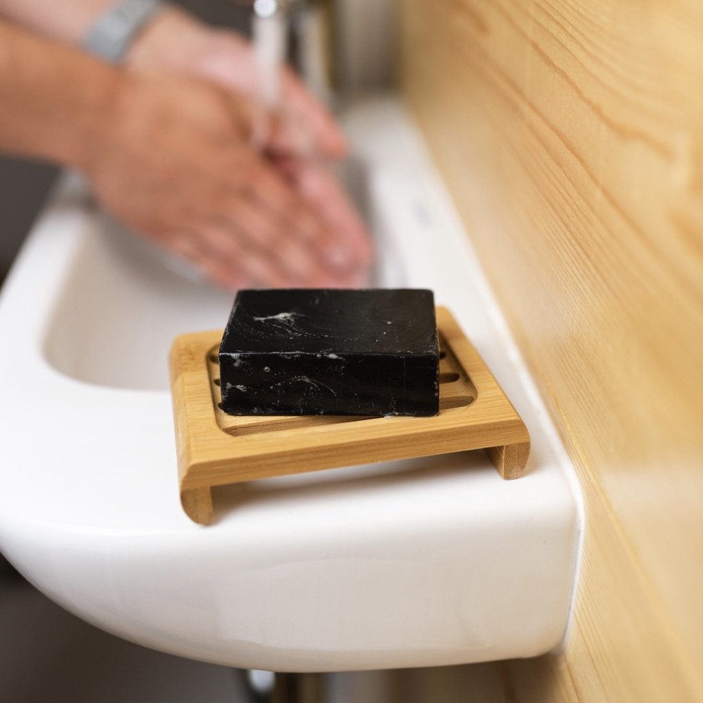 Bamboo Soap Lift Dispenser
