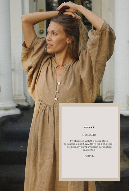 The Bonita Dress - Rye