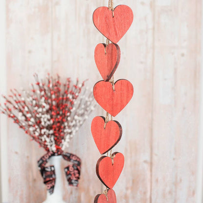 Wood Heart Hanger